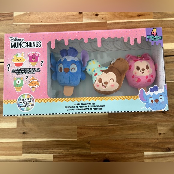Disney Other - Disney Munchlings Plush Toy Set - plus Mystery Munchling